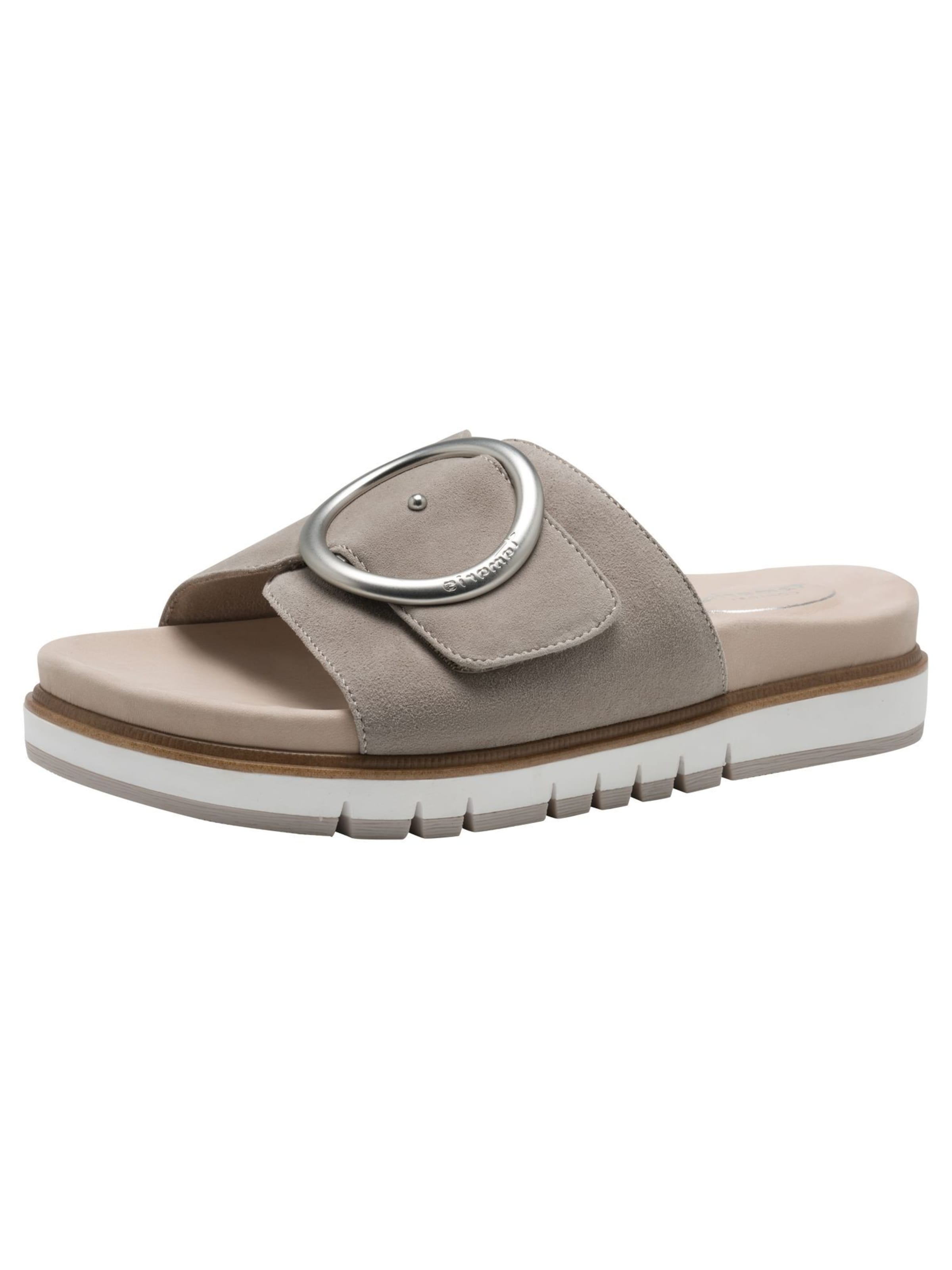 Tamaris Mule in Grey: front