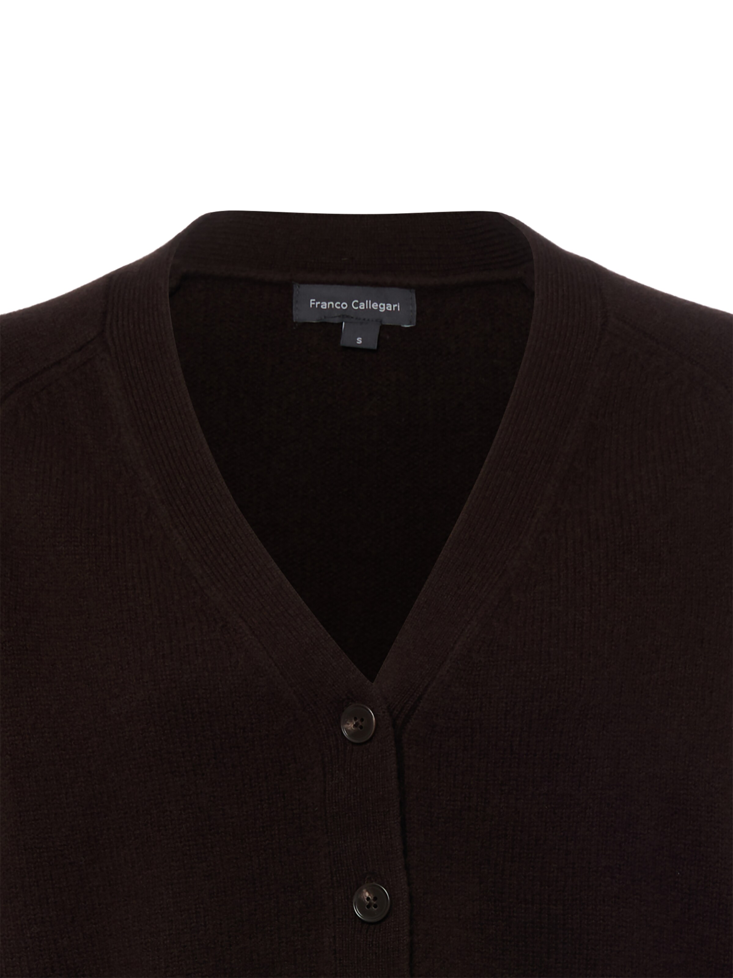 Franco Callegari Strickjacke in Braun