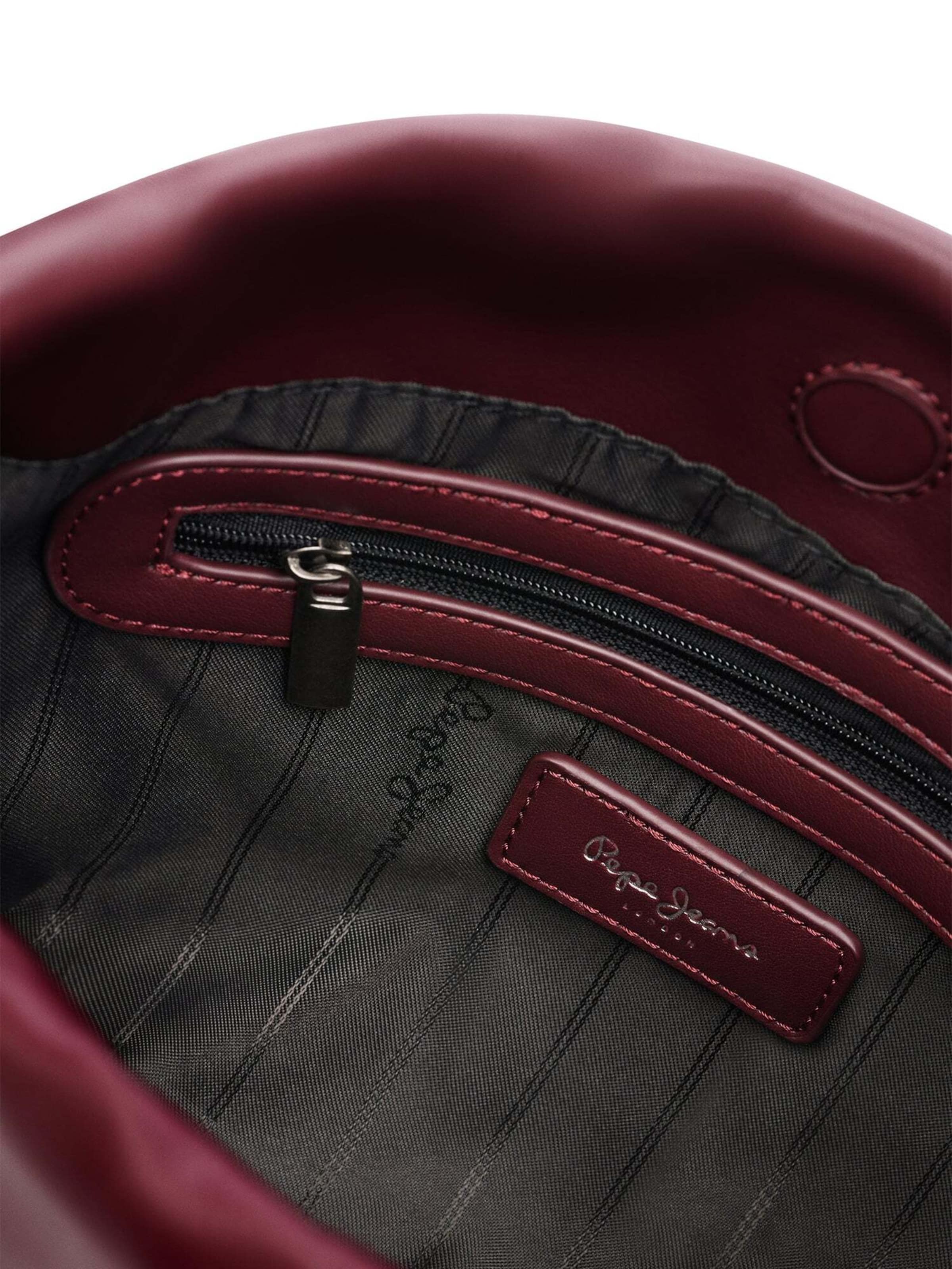 Pepe Jeans - Bolso saco 'Ilenia' en rojo