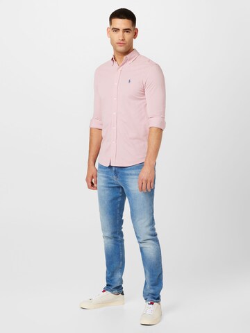 Polo Ralph Lauren Slim fit Koszula w kolorze różowy