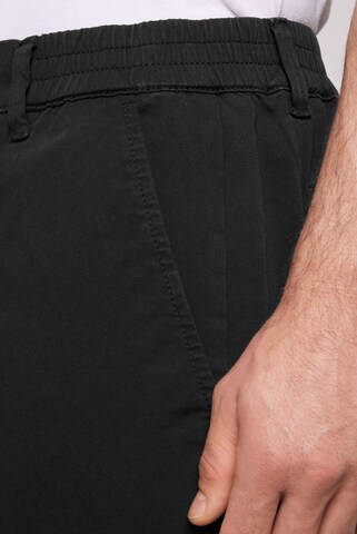 CAMP DAVID Regular Chino in Zwart