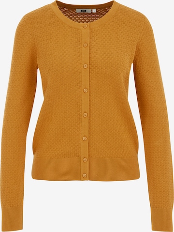 WE Fashion Cardigan i gul: forside