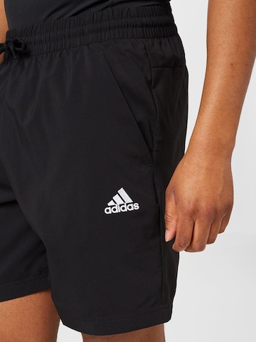 ADIDAS SPORTSWEAR Regular Workout Pants 'Chelsea' in Black