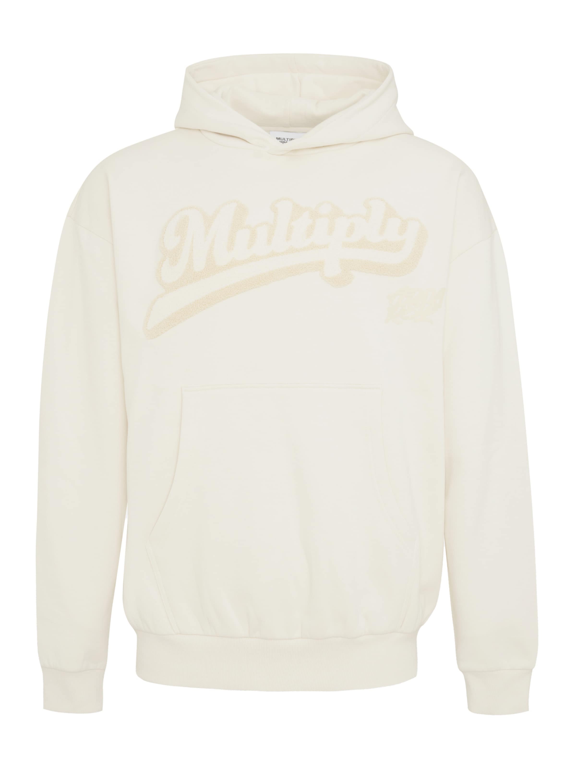 Multiply Apparel Pullover in Beige: Vorderseite