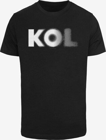 Merchcode Shirt 'KOL' in Schwarz: predná strana