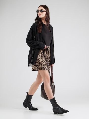 ABOUT YOU Loose fit Pants 'Lilith' in Brown