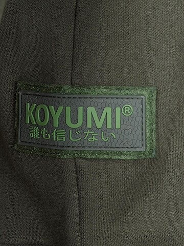 Koyumi Sweatshirt 'Suheyla Love It' in Green