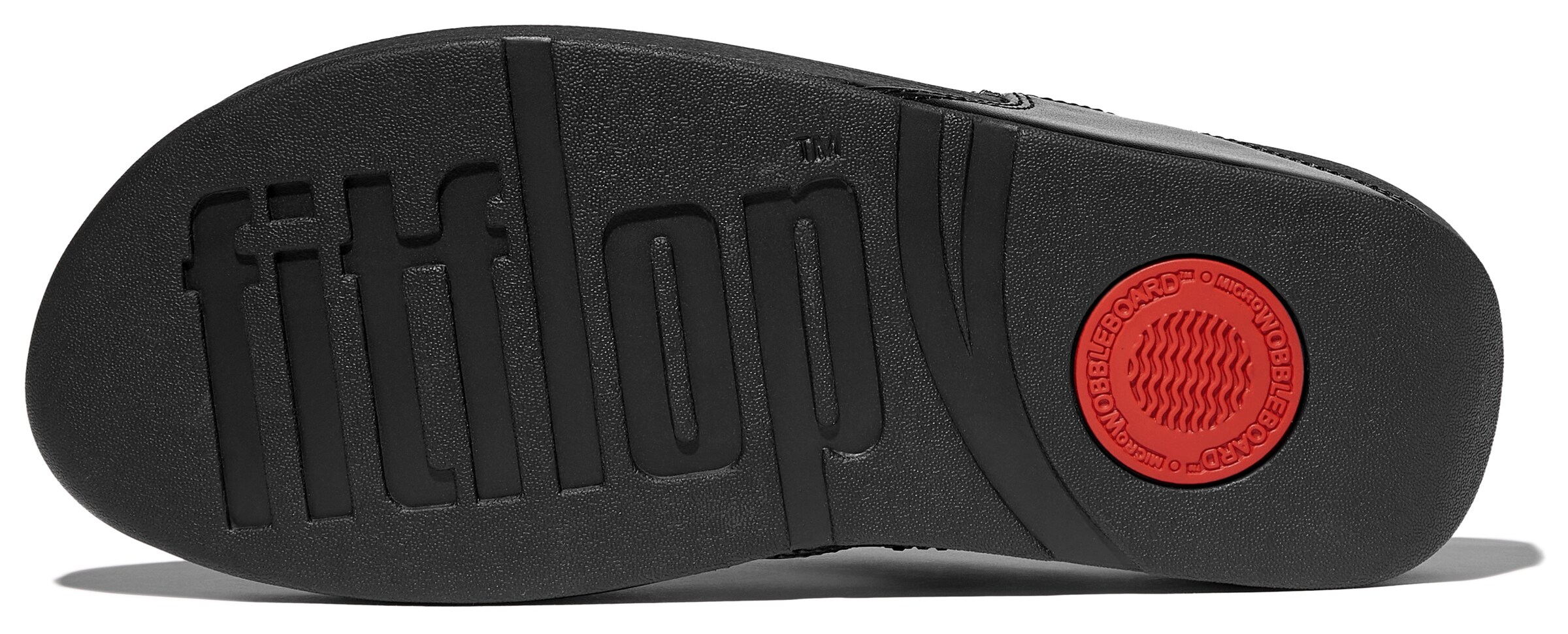 FitFlop T-Bar Sandals in Black