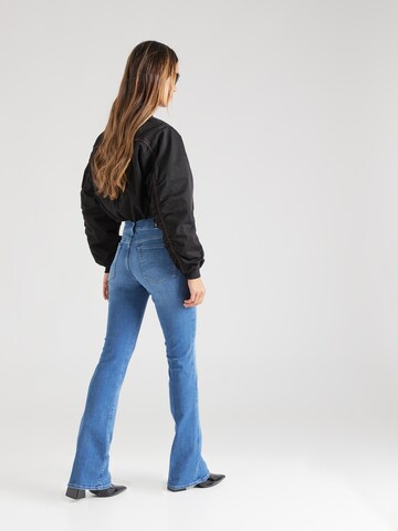 7 for all mankind Flared Jeans 'Bair Stream' i blå