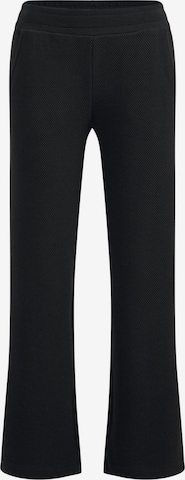 évasé Pantalon WE Fashion en noir : devant