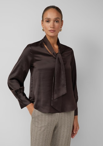 s.Oliver Blouse in Bruin: voorkant