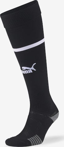PUMA Athletic Socks in Black: front