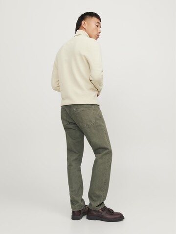 JACK & JONES Loosefit Jeans in Grün