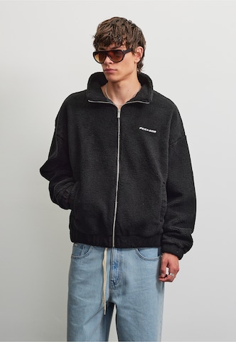 Pegador Fleece jas 'Alto' in Zwart: voorkant