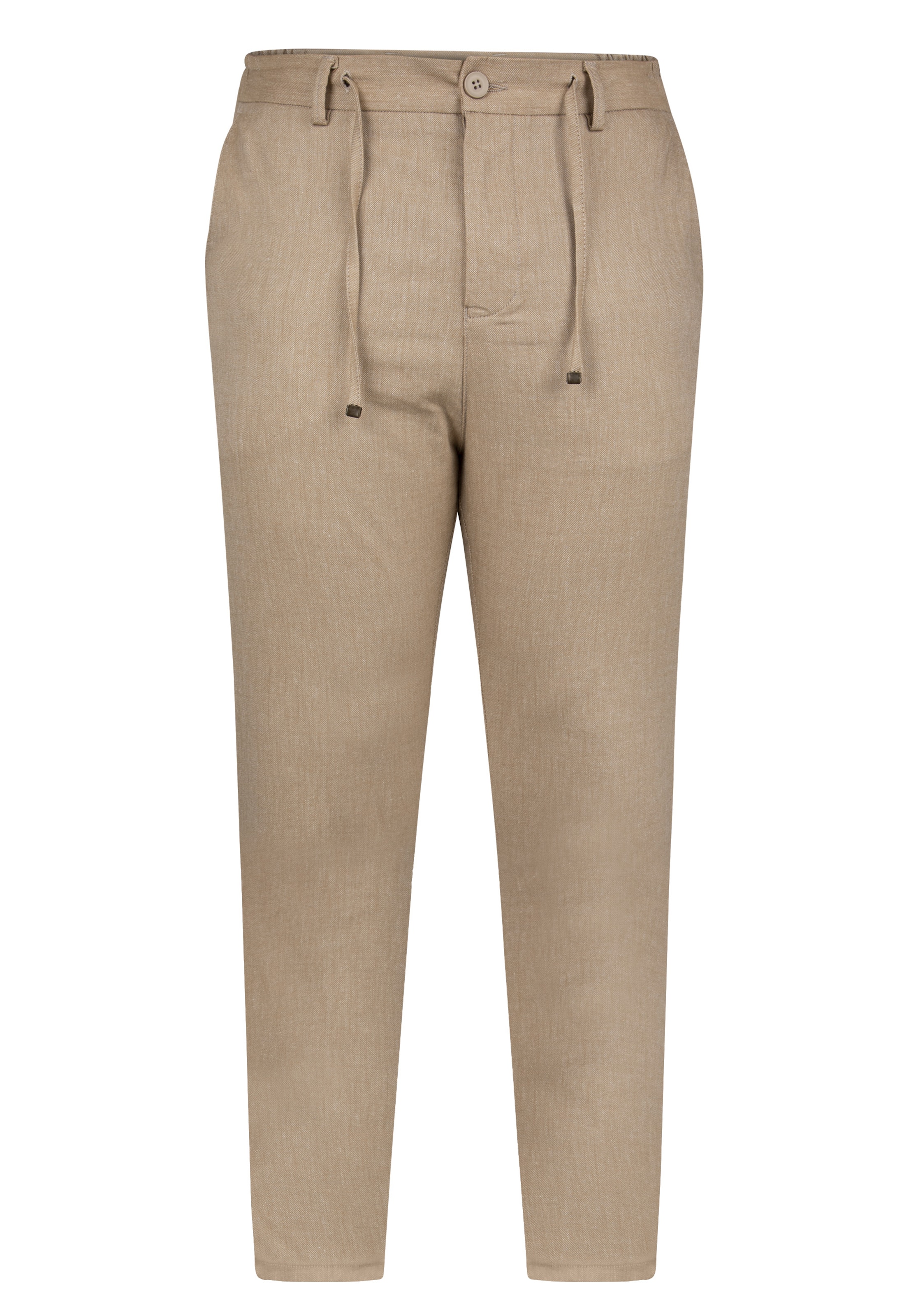 regular Pantaloni di Jimmy Sanders in beige: frontale