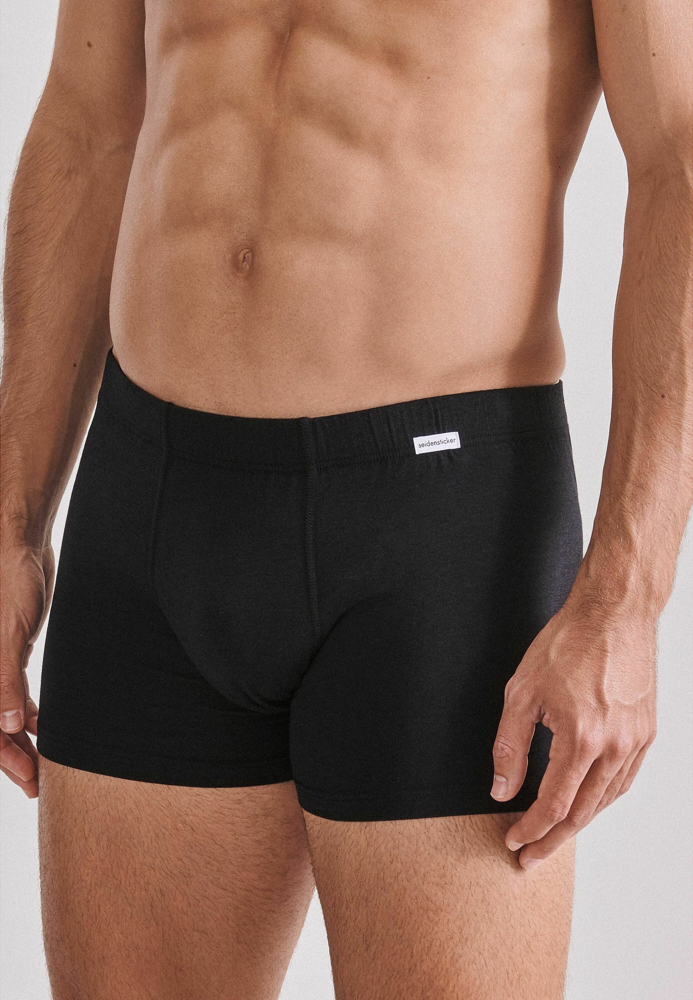 Männer Wäsche SEIDENSTICKER Boxershorts in Schwarz - CD01783 Männer Wäsche SEIDENSTICKER Boxershorts in Schwarz - CD01783