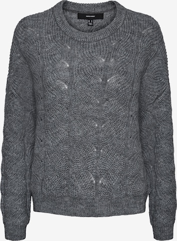 VERO MODA Sweater 'Stinna' in Grey: front