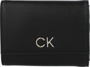 Porte-monnaies Calvin Klein en noir : devant