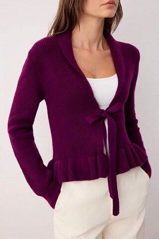 Trendyol Strickjacke in Lila