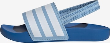 ADIDAS SPORTSWEAR - Zapatos abiertos 'Adilette' en azul: frente
