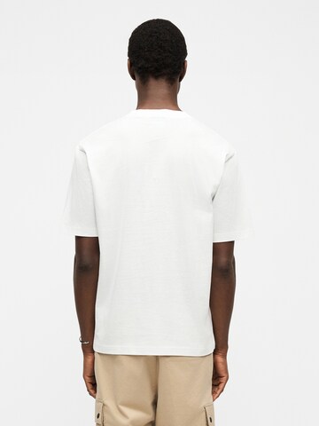 T-Shirt 'Noglasy' HUGO en blanc