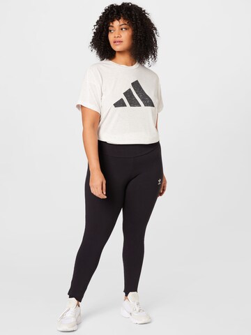 ADIDAS ORIGINALS Skinny Fit Панталон 'Adicolor Essentials ' в черно