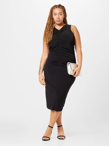 Rochie de la Michael Kors Plus pe negru