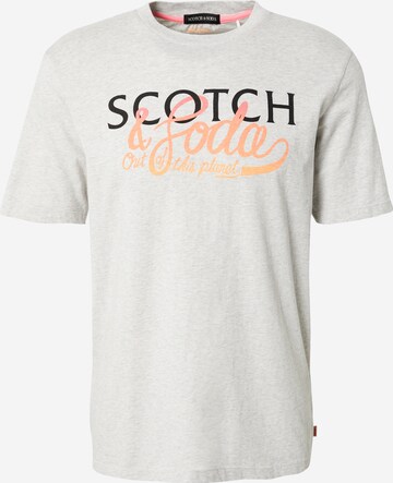 SCOTCH & SODA T-Shirt in Grau: predná strana