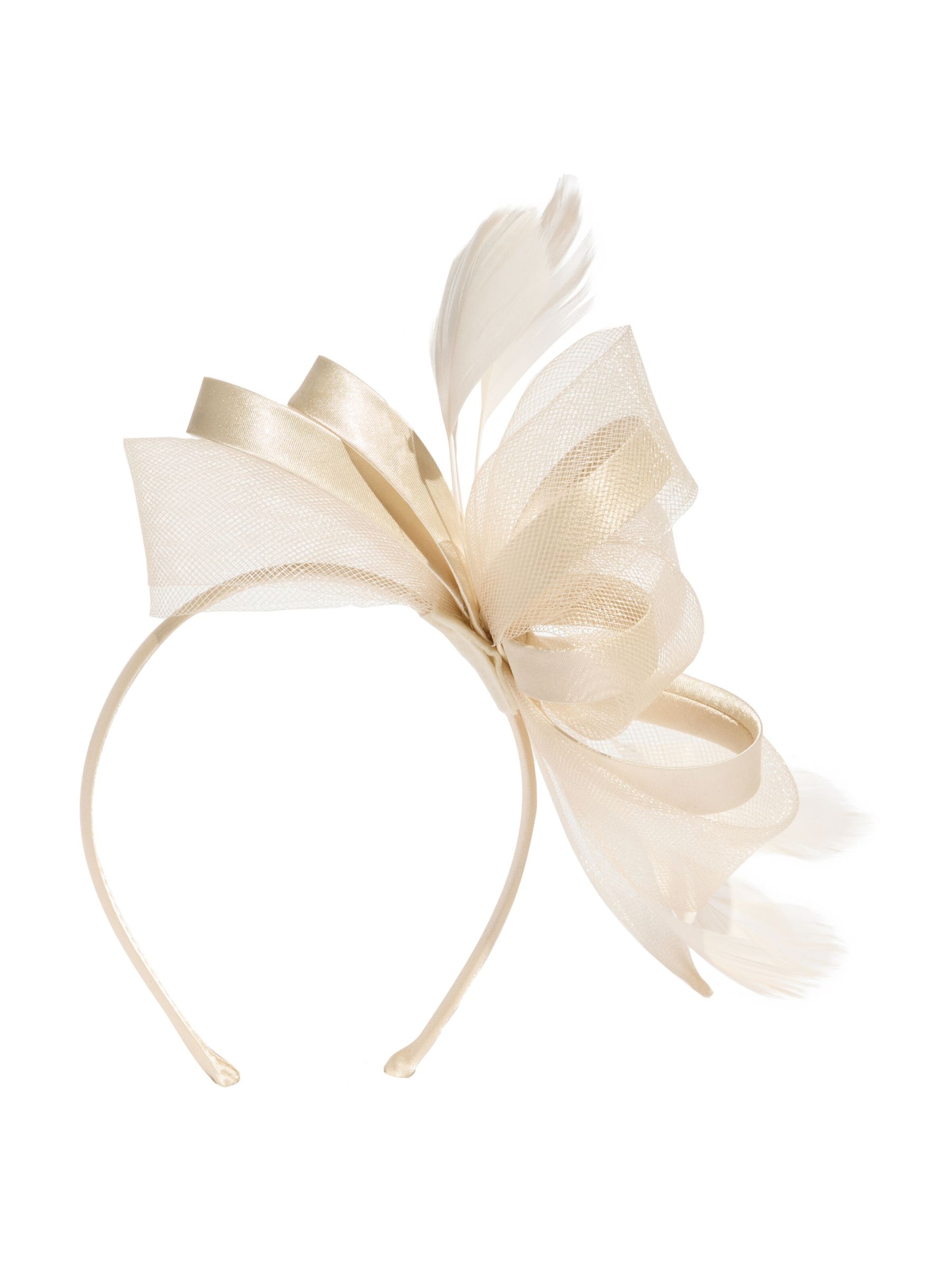 Ornement pour cheveux Lipsy en beige : devant