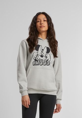 Merchcode Sweatshirt 'Minnie Mouse Mood' in Grey: front