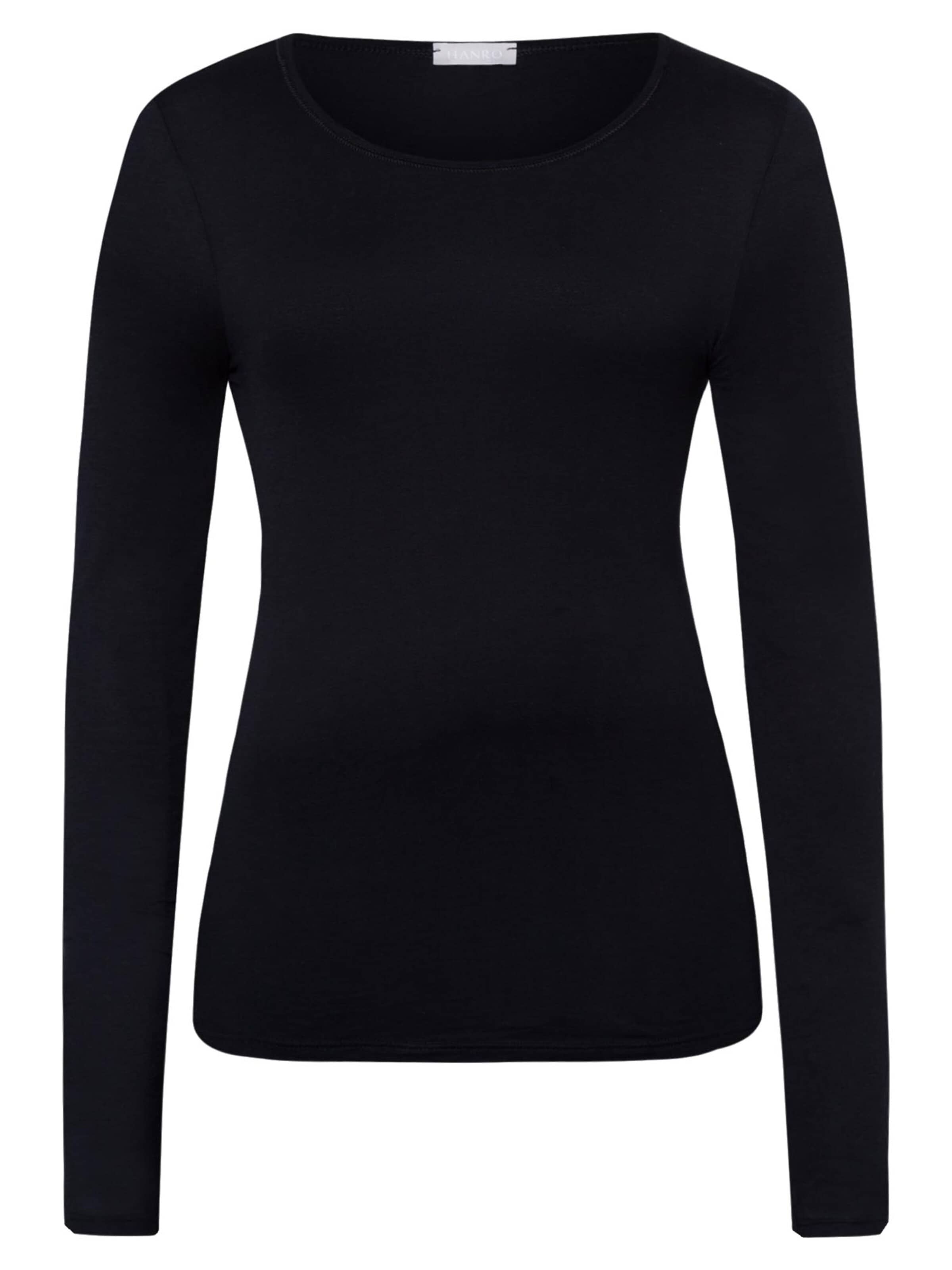 Maillot de corps 'Ultralight' Hanro en noir : devant