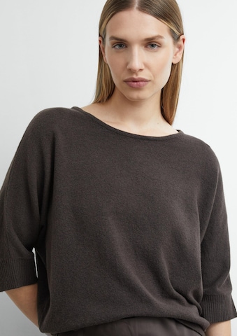 COMMA Pullover in Braun