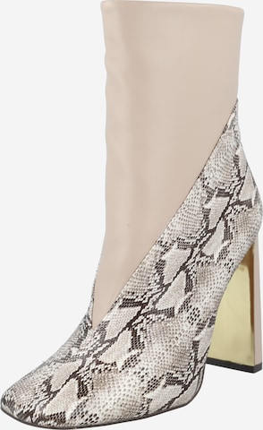 River Island Bootie in Beige: front