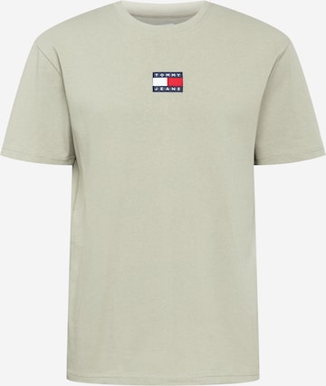 Tommy Jeans - Camiseta en verde: frente