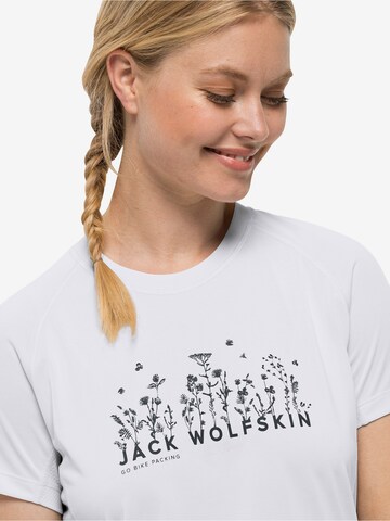 JACK WOLFSKIN T-shirt i vit