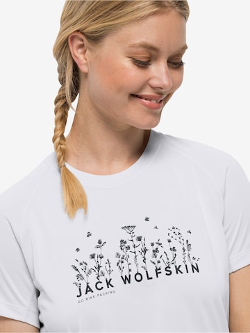 T-shirt JACK WOLFSKIN en blanc