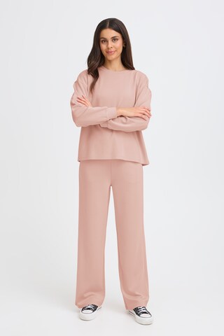 Fransa Normální Kalhoty 'FRAurora' – pink
