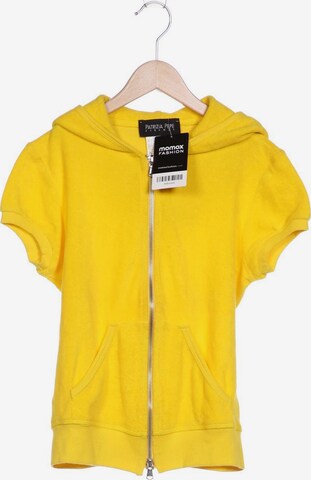 PATRIZIA PEPE Sweatshirt & Zip-Up Hoodie in S in Yellow: front