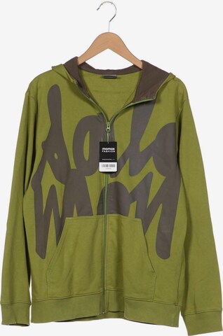 SALOMON Sweatshirt & Zip-Up Hoodie in L in Green: front