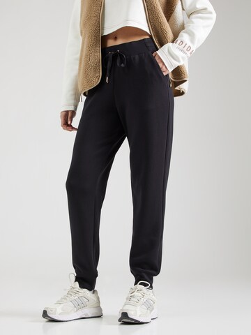 Effilé Pantalon 'Luxe' SKECHERS en noir : devant