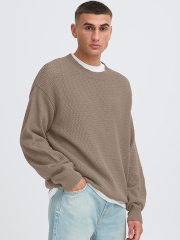 !SolidPulover 'SDTYSONIO' - bež boja: prednji dio