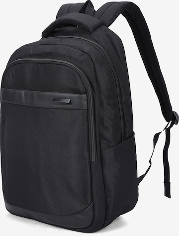Aoking Backpack in Black: front