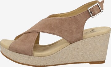 ARA Sandalen met riem in Beige