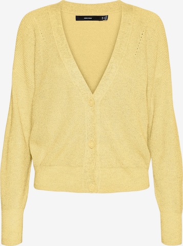 VERO MODA Strickjacke 'Lex' in Gelb: predná strana