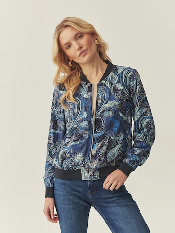 Veste outdoor TATUUM en bleu : devant