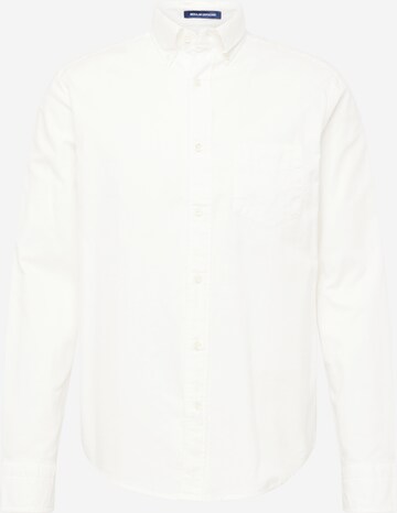 GANT Regular fit Button Up Shirt in White: front