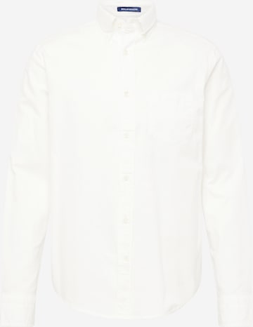 Coupe regular Chemise GANT en blanc : devant