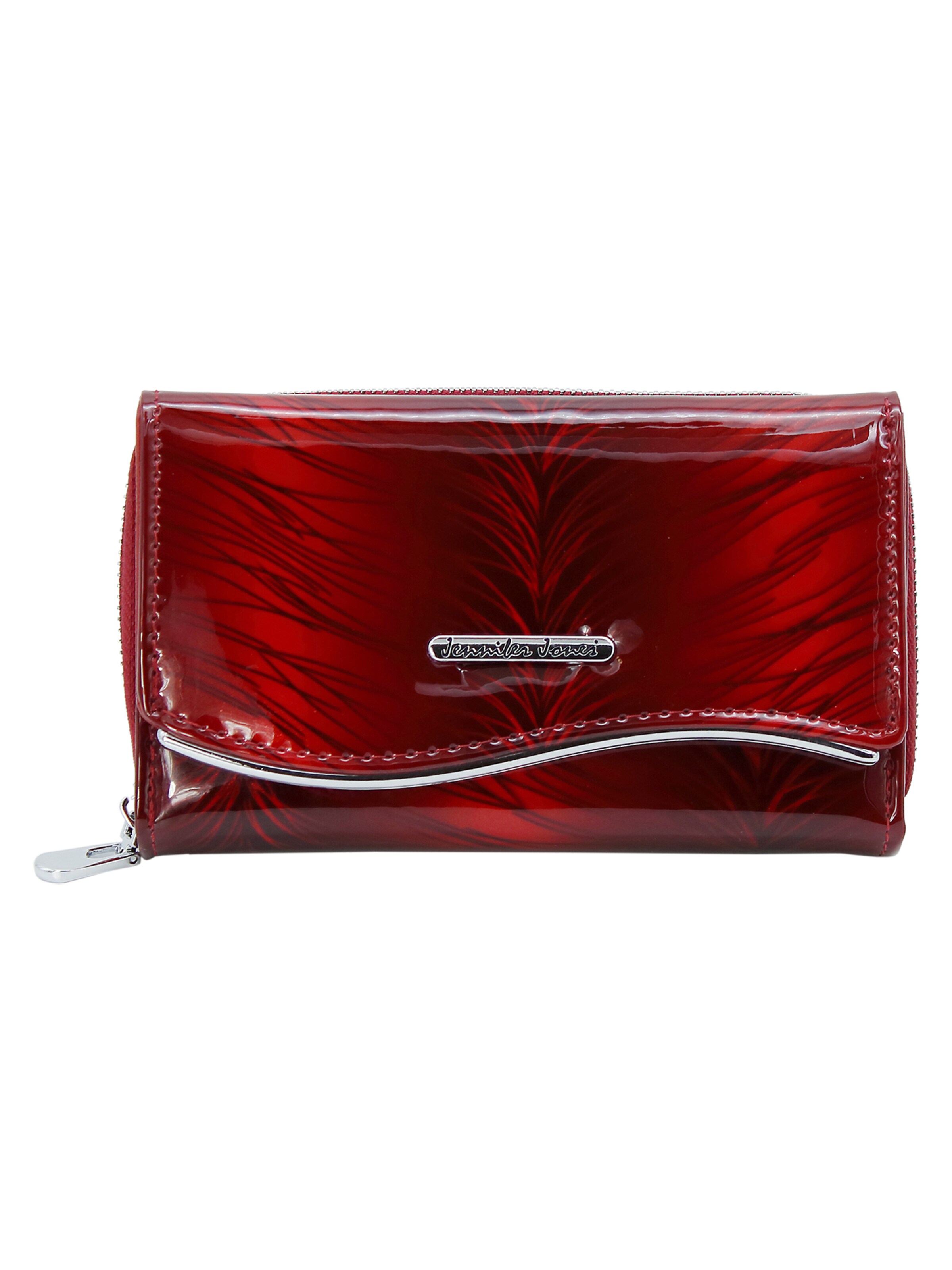 Jennifer Jones Wallet in Red: front