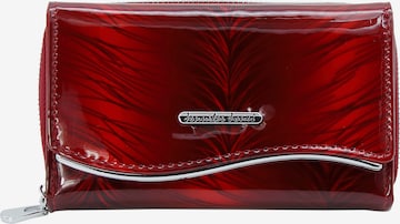 Jennifer Jones Wallet in Red: front