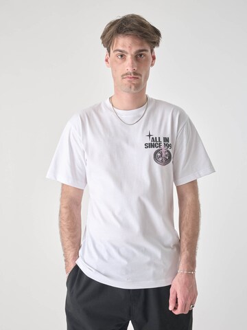 Cleptomanicx Shirt 'Rien' in White